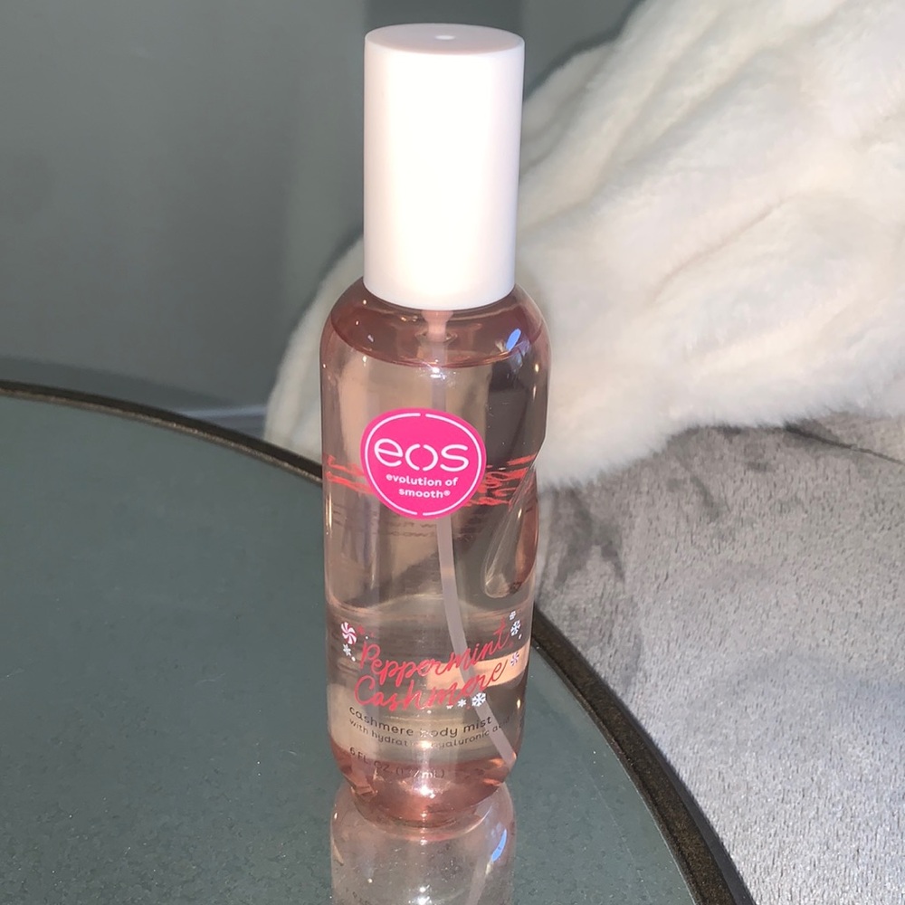 EOS Body MIST Peppermint Cashmere 🍬❤️🤍